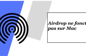 Airdrop ne fonctionne pas sur Mac